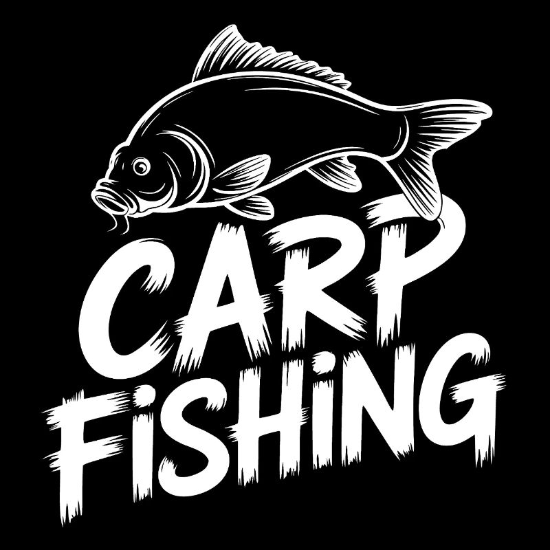 Chemise graphique de pêche à la carpe