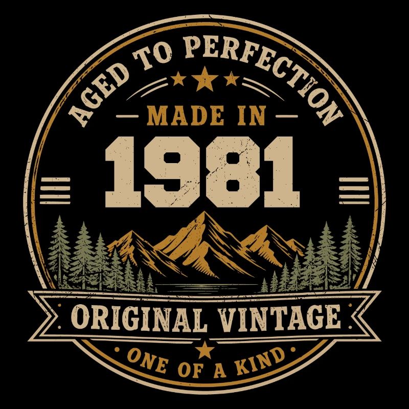 1981 Retro 1981 Vintage, 1981 Geschenk 1981