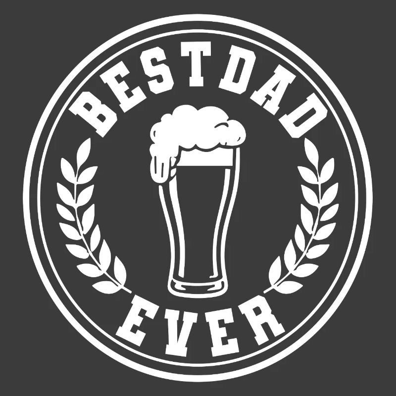 Best Dad Ever Beer Emblem for Dads
