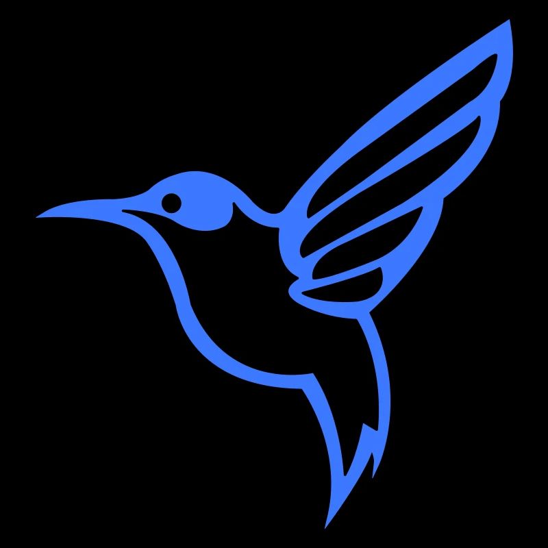 Hummingbird Silhouette Bird
