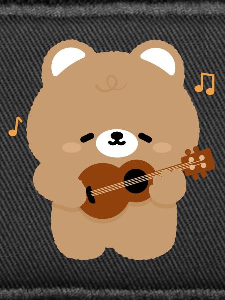 Bear Guitar Serenade