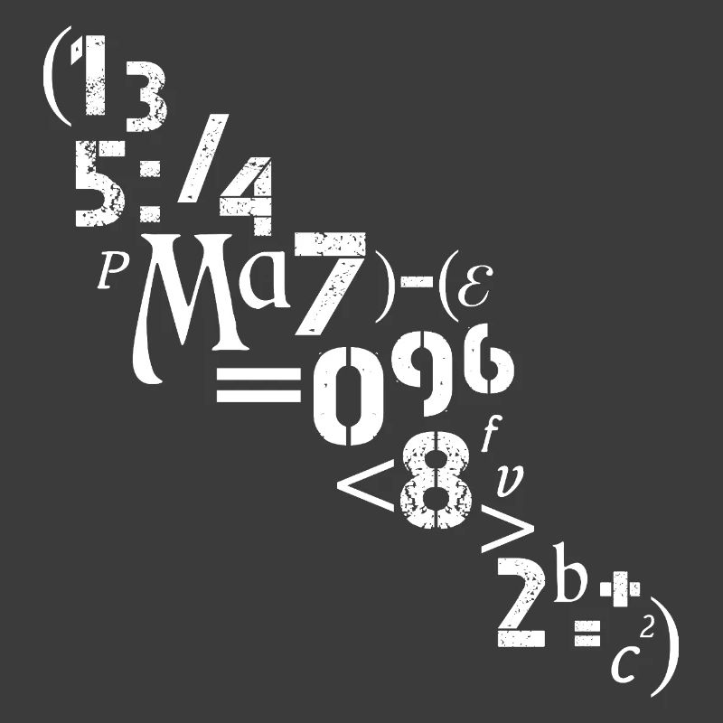 Mathematiker Lehrer Zahlen Zeichen Analyst 