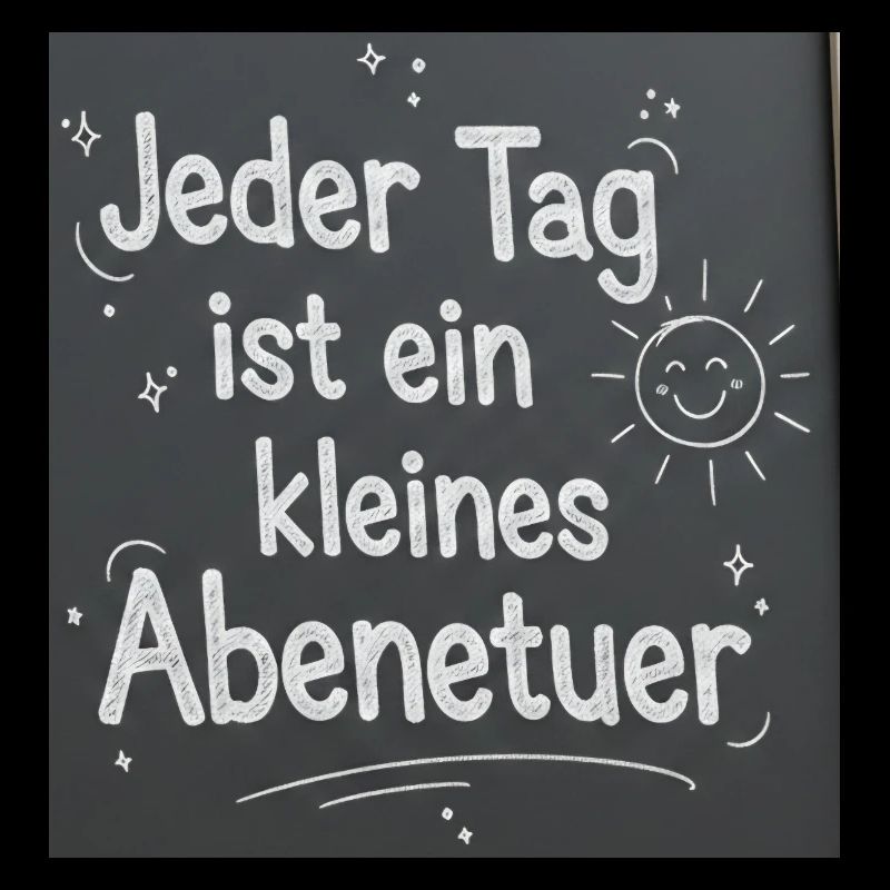 Jeder Tag ist ein kleines Abenteuer