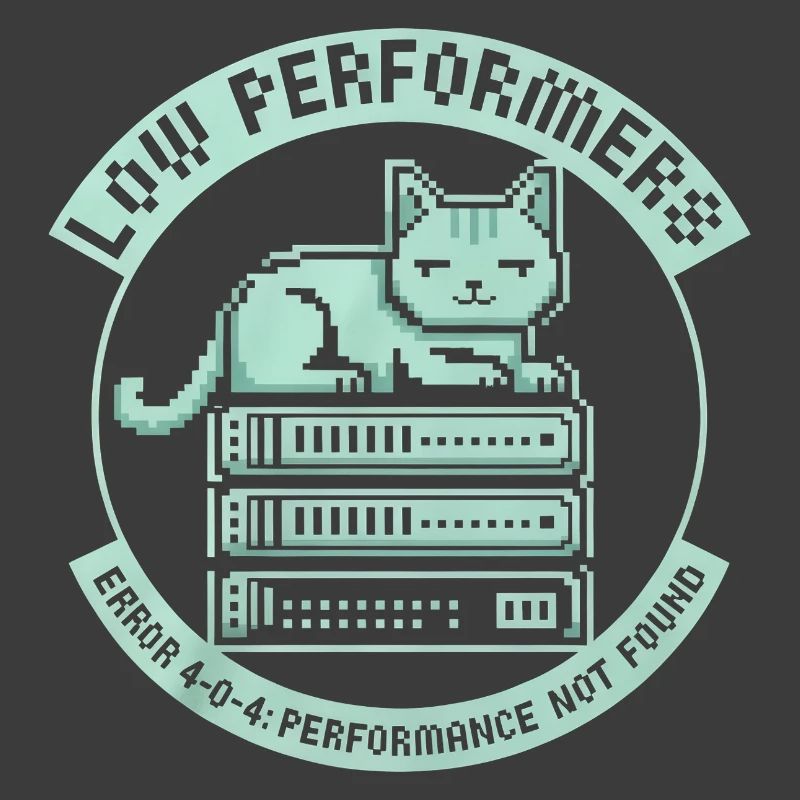 Low Performers Katze Server Pixel Art