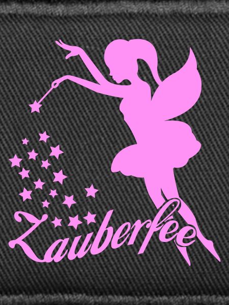 Pink Zauberfee mit Sternen