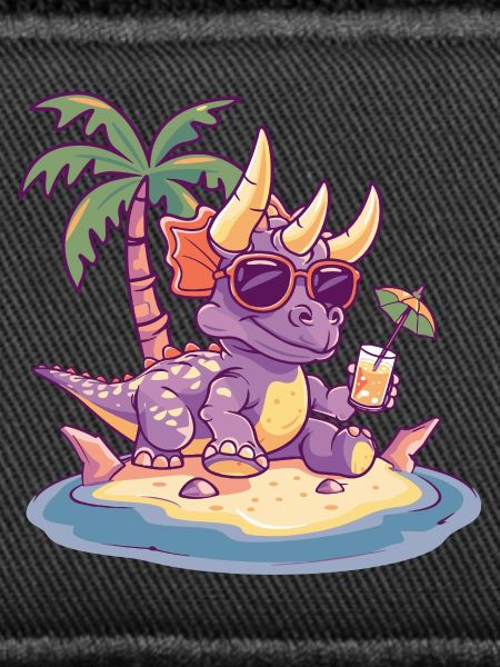 Dinosaurier triceratops Sommer