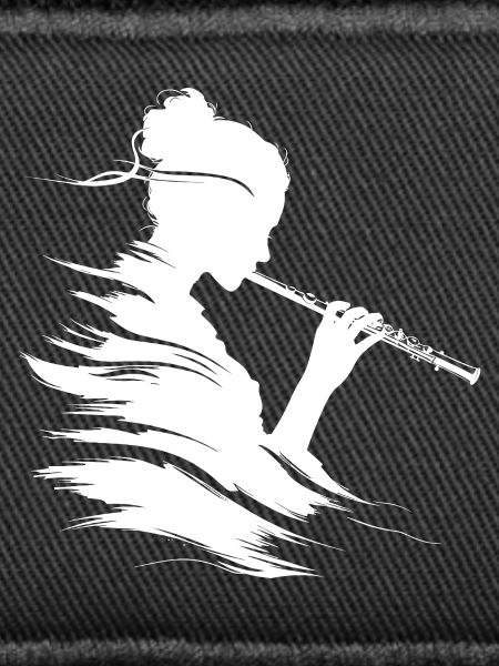 Drawing flutist