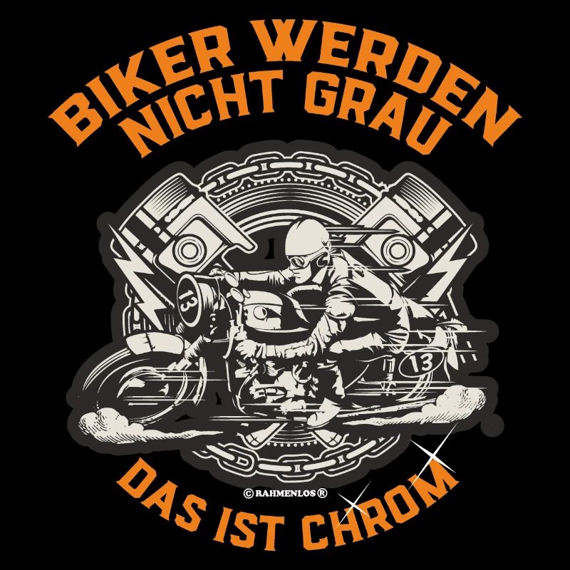Design 2016 - Biker werden nicht grau - RAHMENLOS