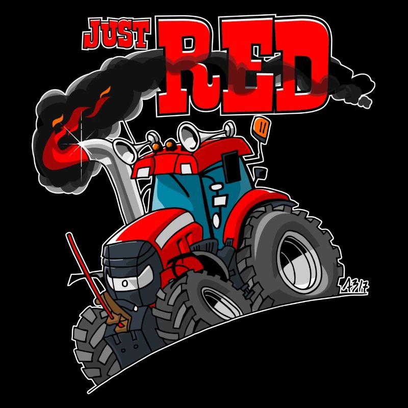nur RED weißer Rand