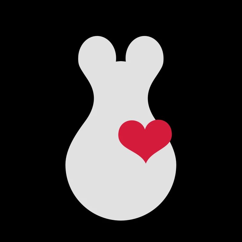 penguin with heart