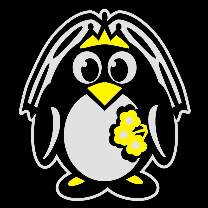 pingouin mariée