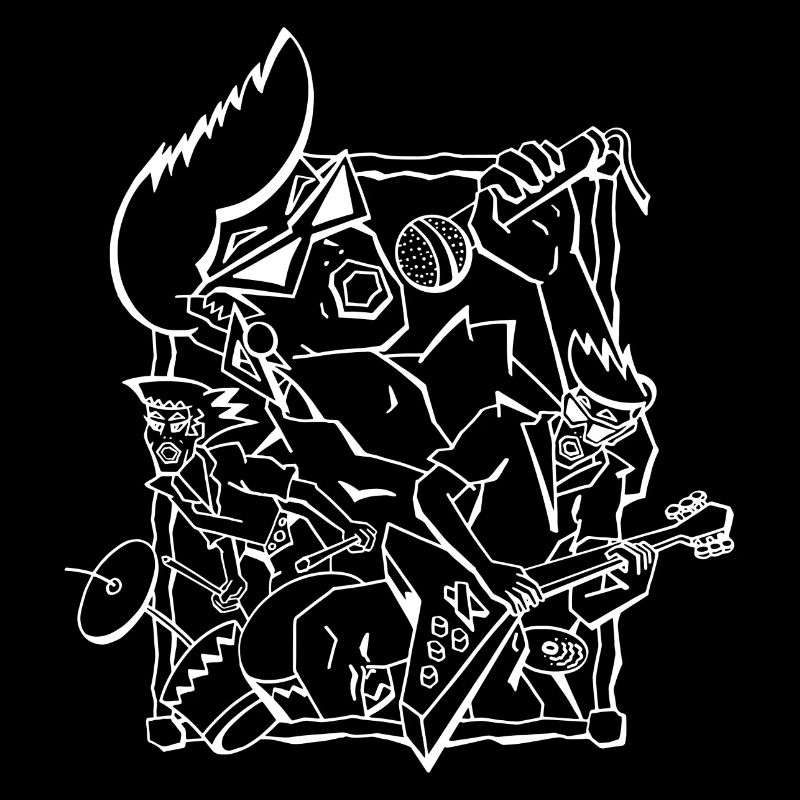 Riff Glyphik Gitarrenszene
