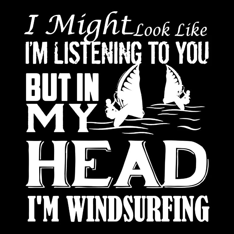 Ich bin Windsurfing Shirt