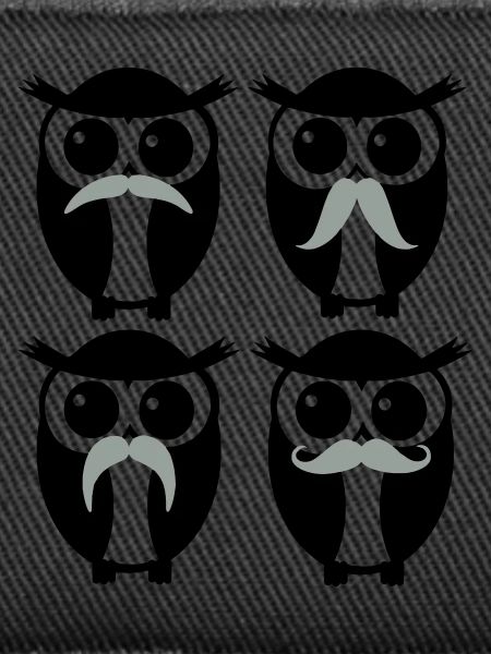 moustache owl