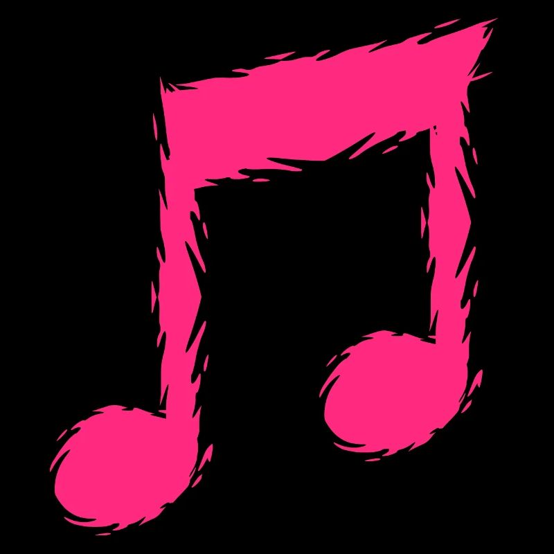 Music note music design singer