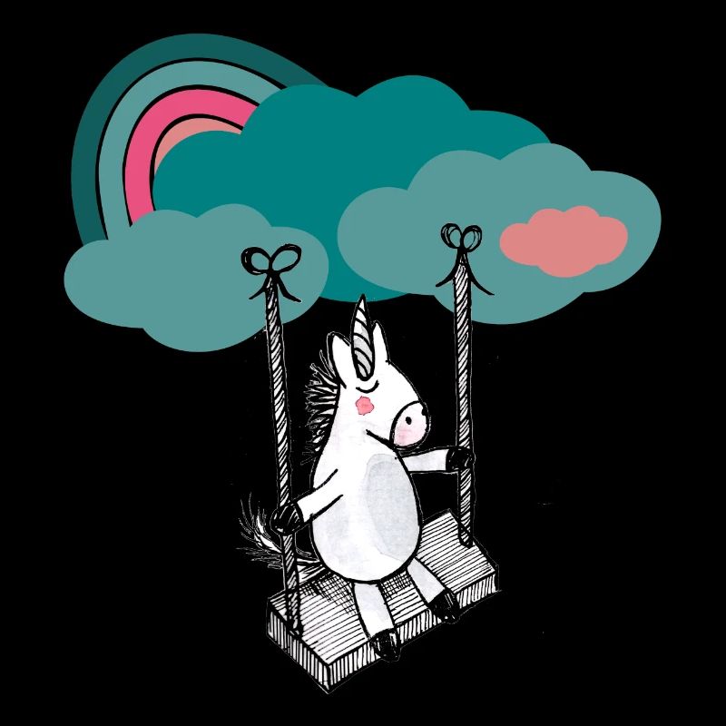 Glückliches Einhorn