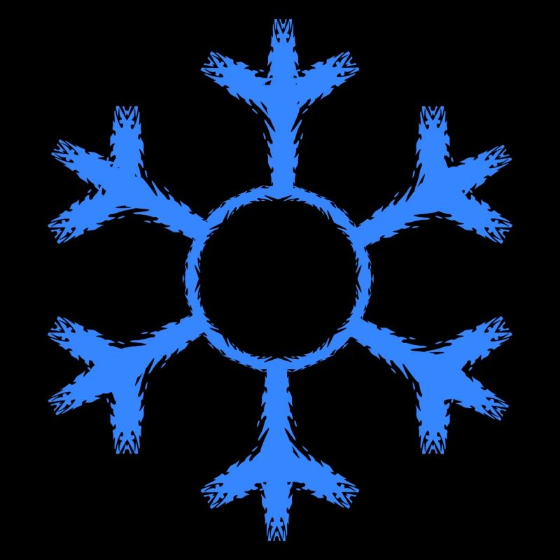 Snowflake winter cold cold