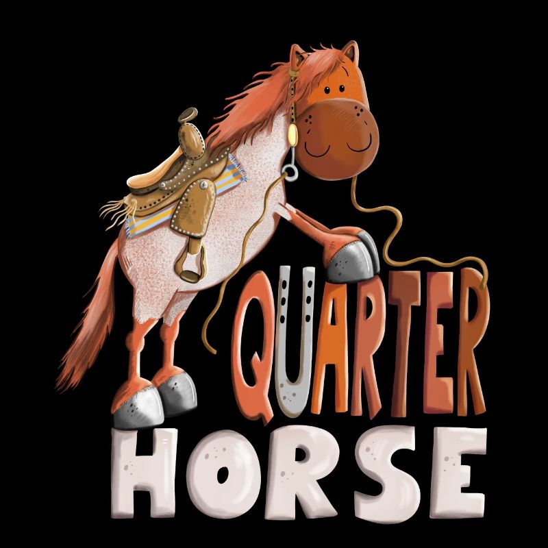 Da steht ein Quarter Horse
