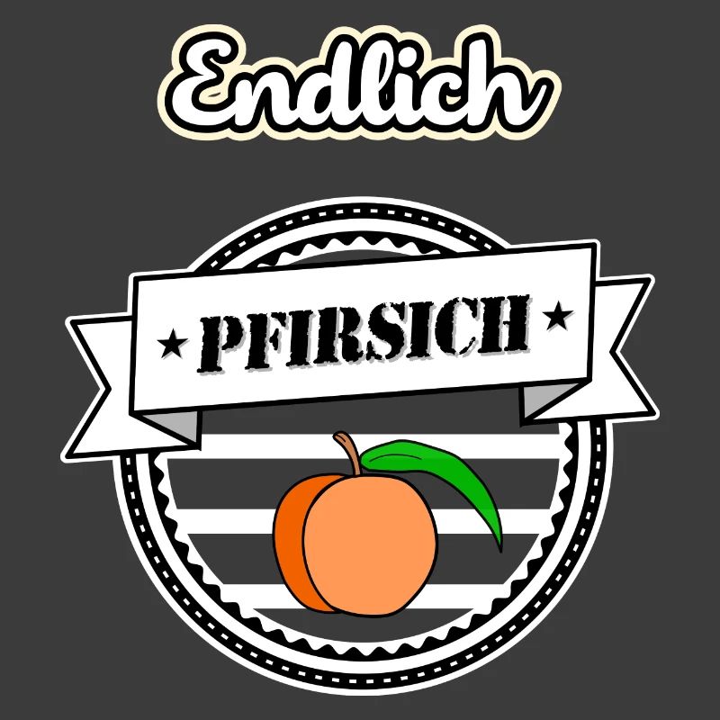 Endlich Pfirsich - 40 Vierzig sw