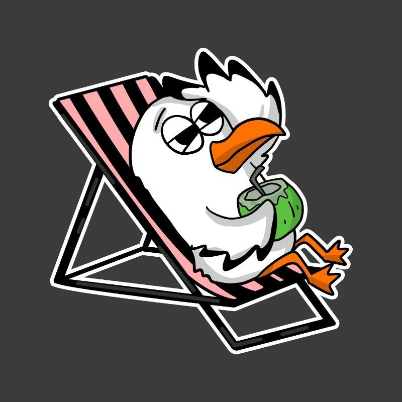 Möwe am Strand