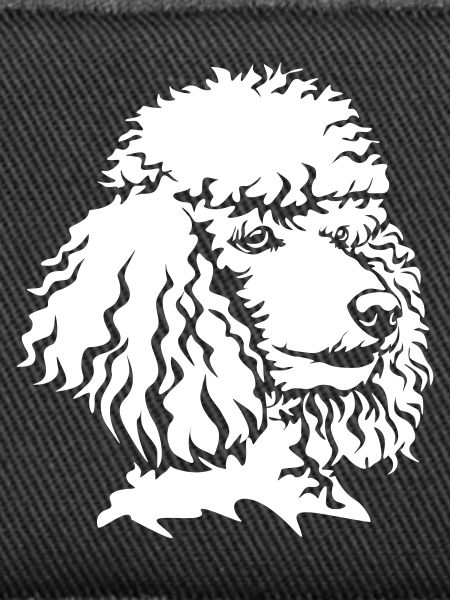Poodle head "Black Edition"