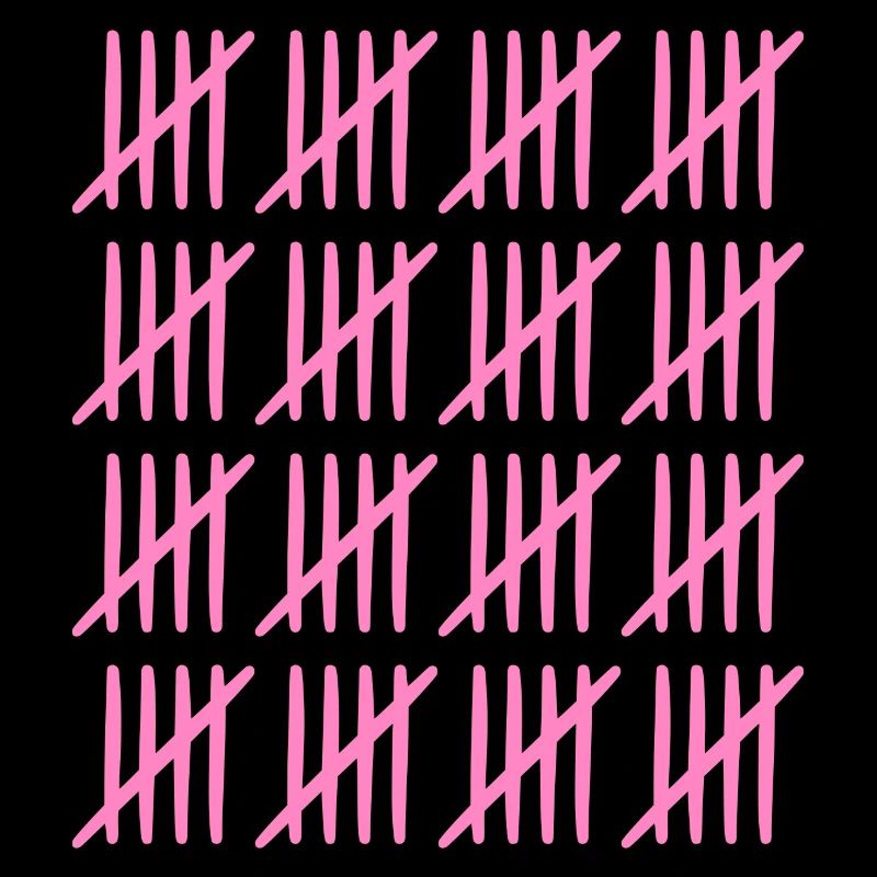 80 birthday tally sheet - 80 years old