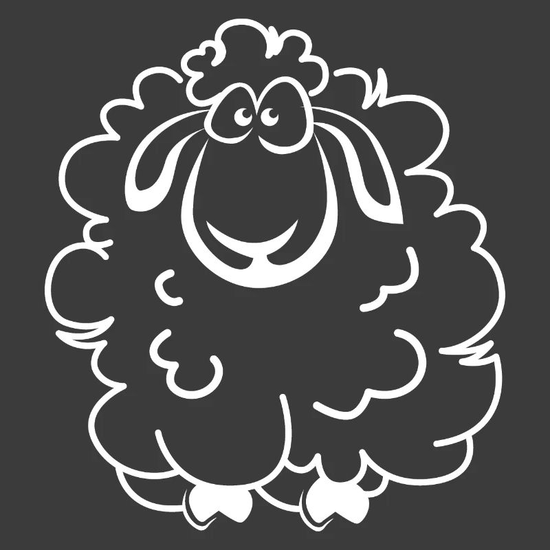 sheep sheep comic cartoon icon funny logo icon