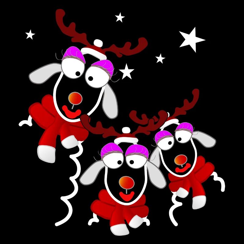 Reindeer Ladies Noël