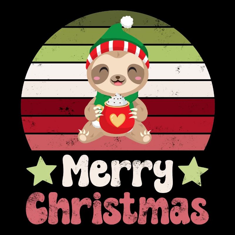 Faultier Weihnachten