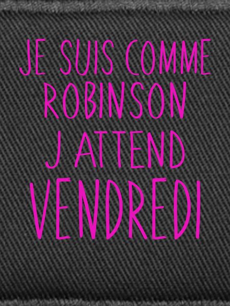 J'attend vendredi humour