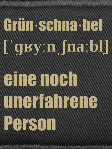 Grünschnabel