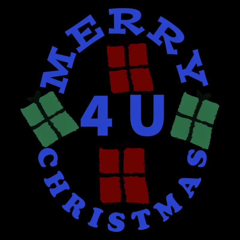 Lebendige Geschenke Weihnachtsdesign