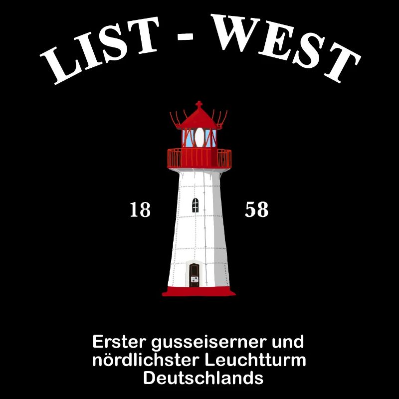 Liste des phares - Ouest, dessin avec information