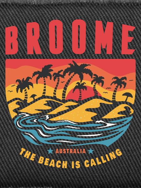 Broome Australia palm design