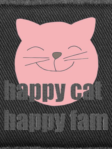 Chat heureux