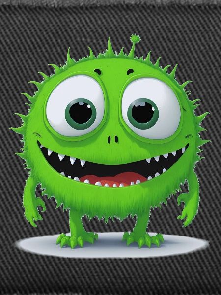 Petit monstre vert