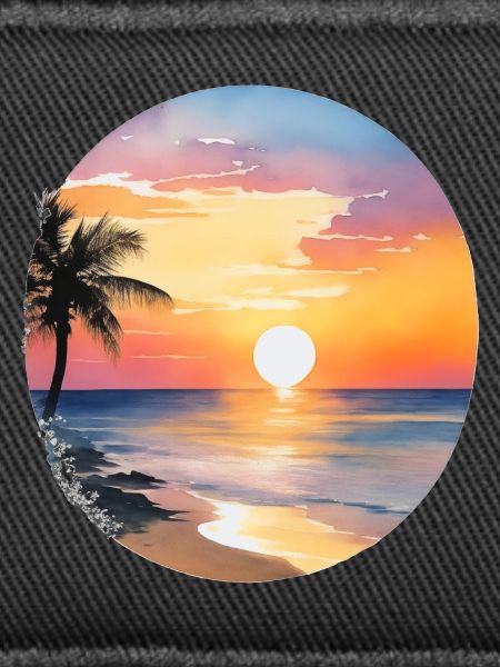Sunset on the beach