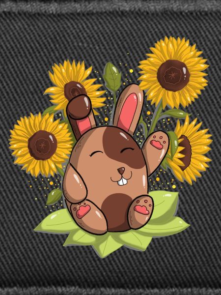 Lapin et tournesol