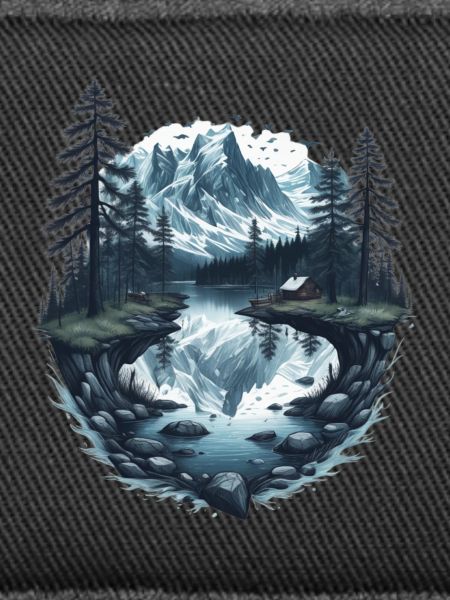 Berglandschaft mit See