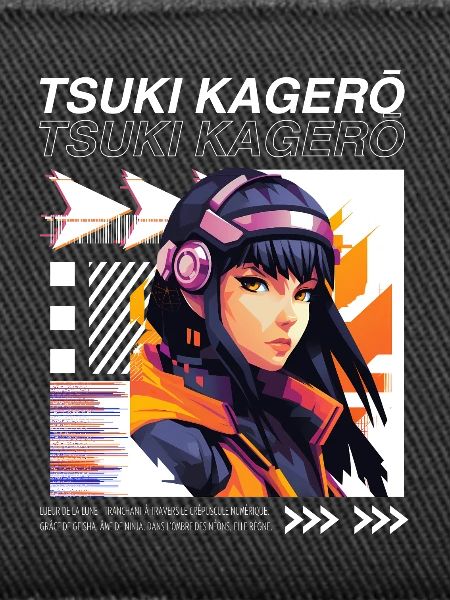 Heldin Neo-Cyber Anime DJ
