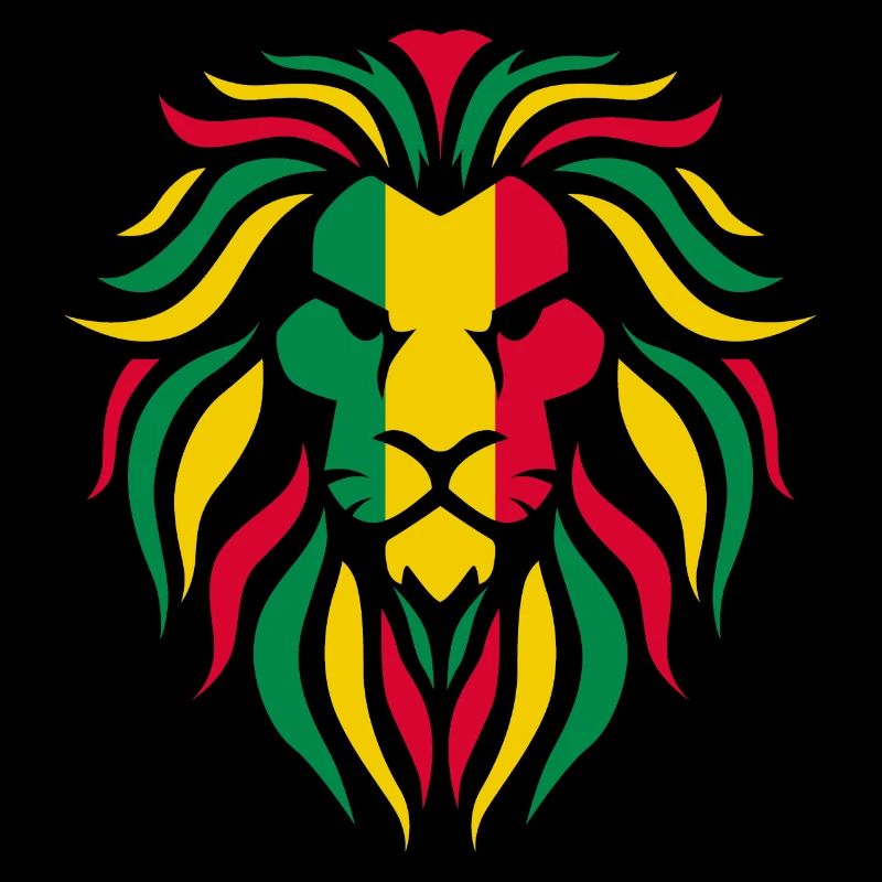 Reggae Rasta Löwe