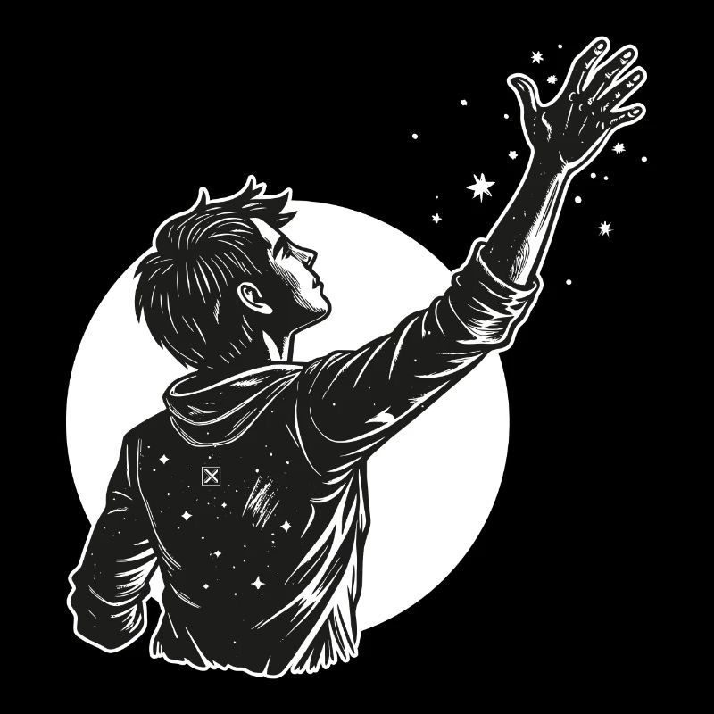 Cosmic Reach in Black and White