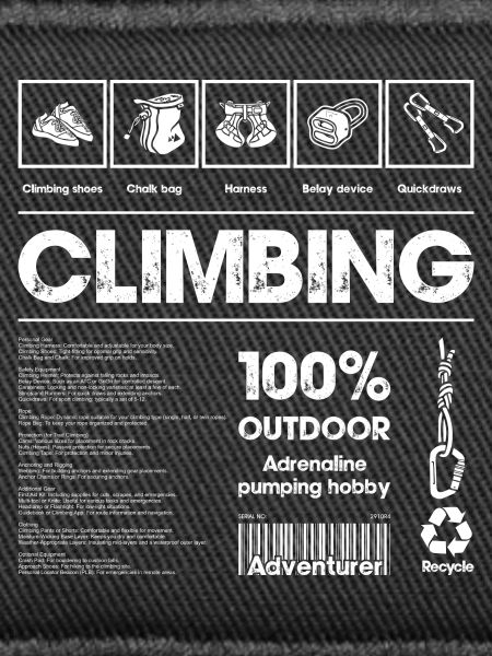 Climbing outdoor