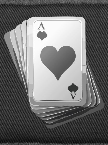 Cards black/white