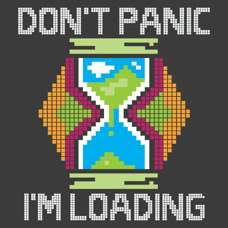 dont panic i´m loading - retro gamer