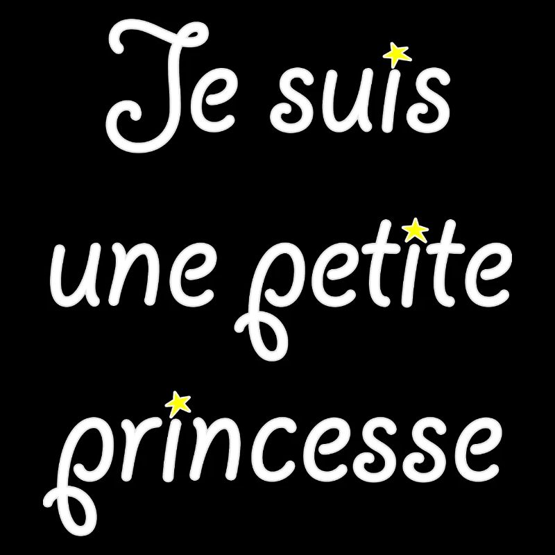 Je suis une petite princesse