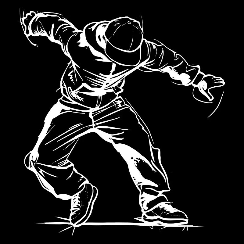 Croquis de breakdancer