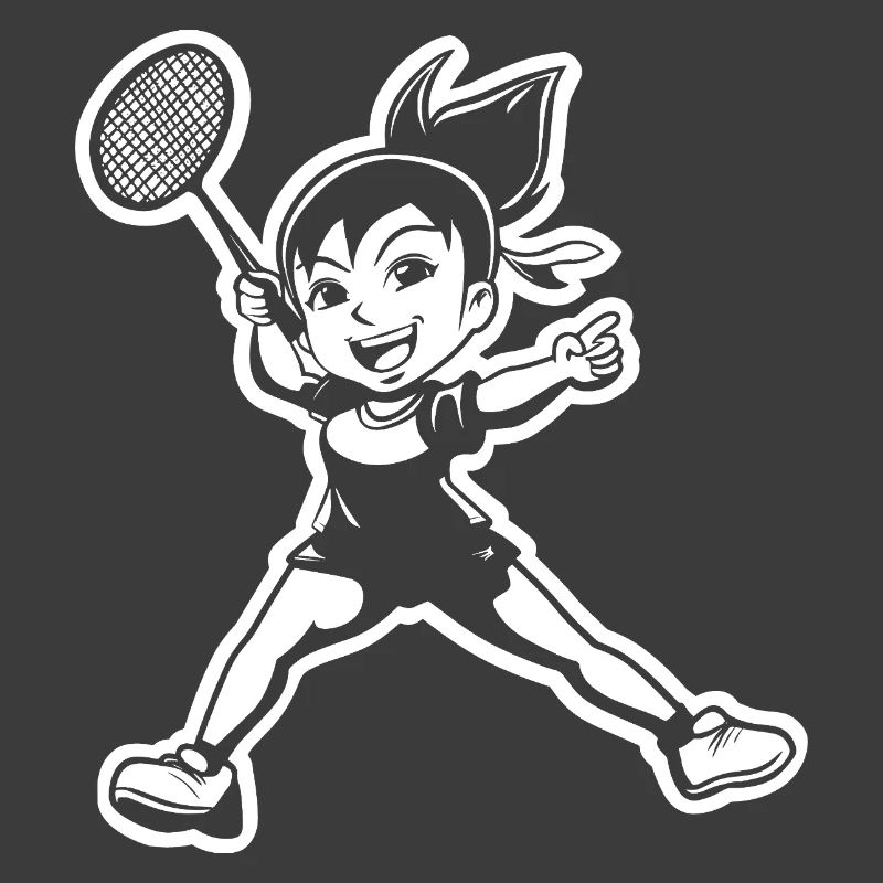 Badmintonspielerin
