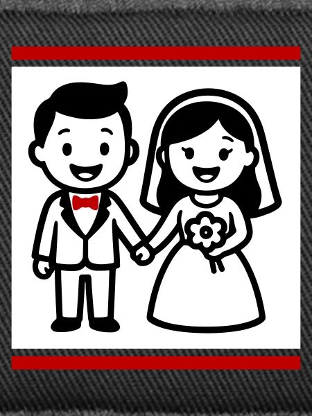 Ehepaar Hochzeit