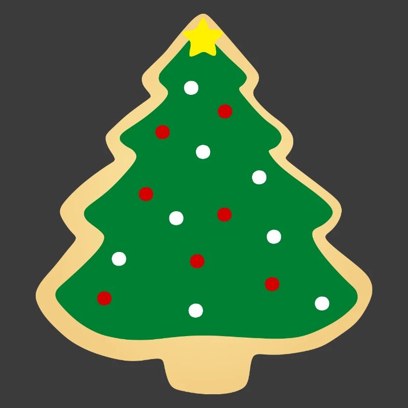 Weihnachtsbaum-Plätzchen